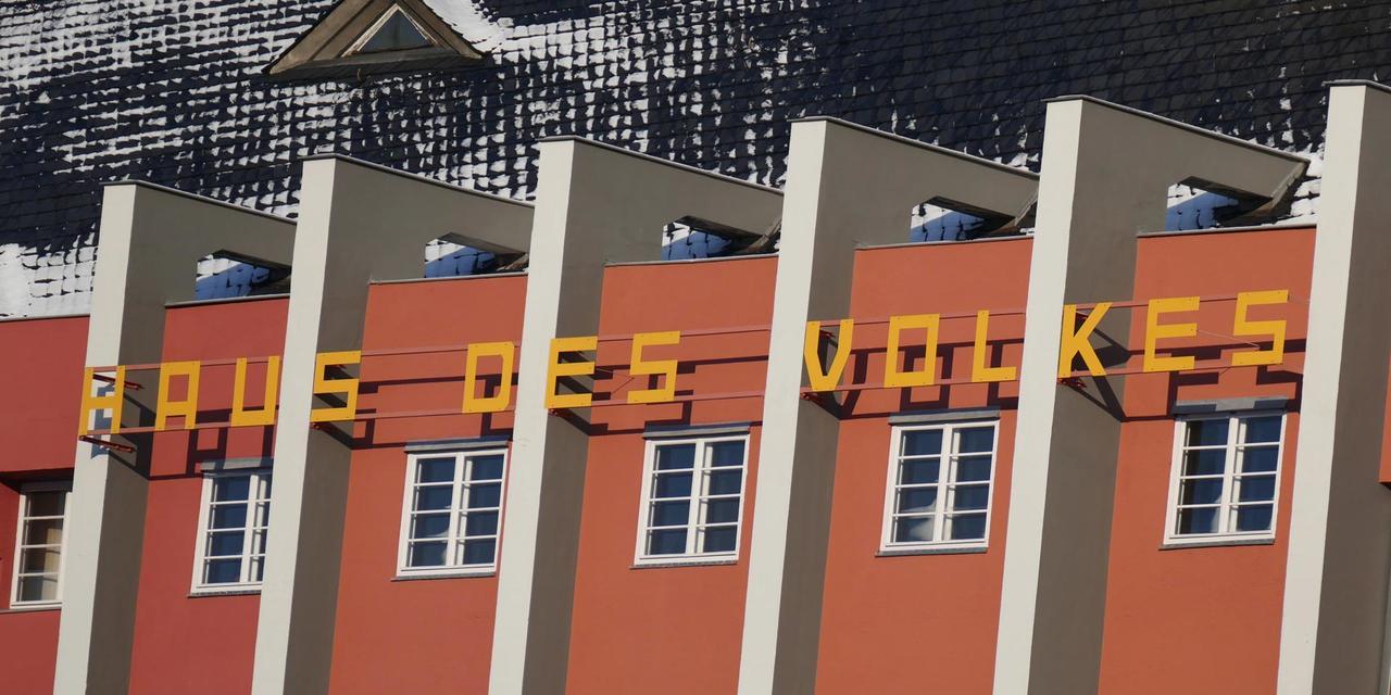 Haus Des Volkes - Das Bauhaushotel Probstzella Kültér fotó