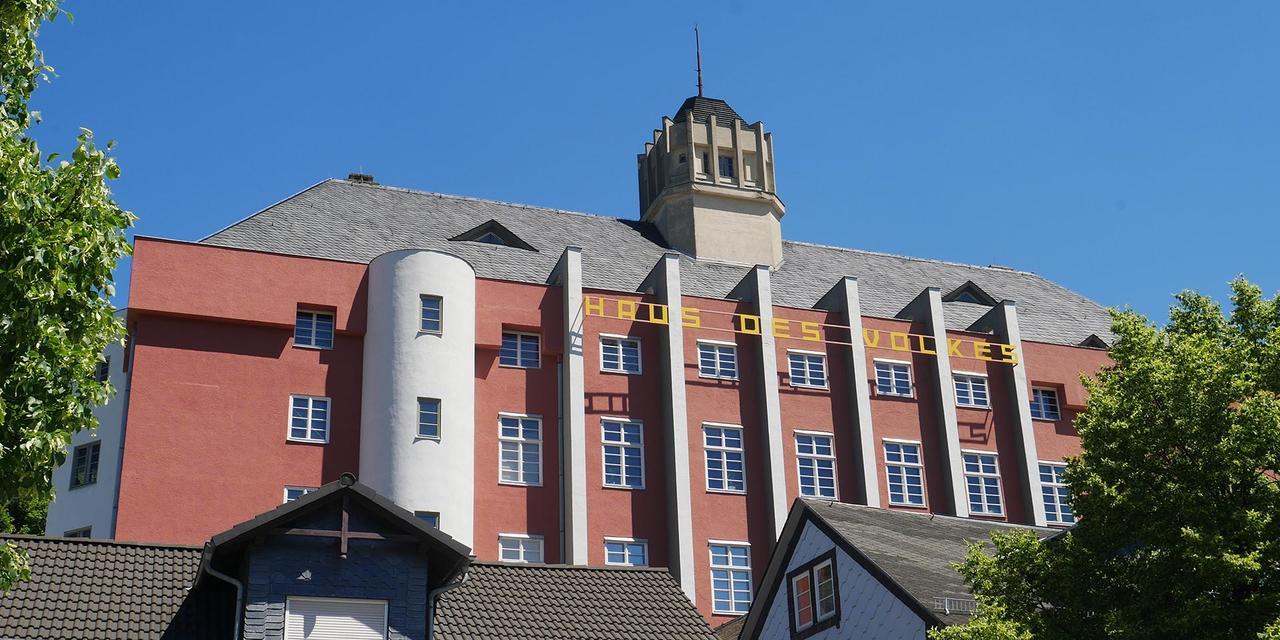 Haus Des Volkes - Das Bauhaushotel Probstzella Kültér fotó