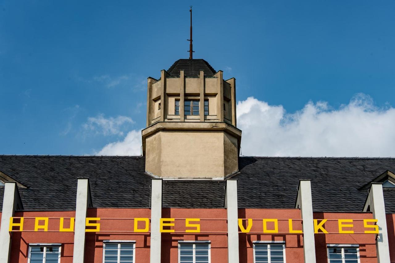 Haus Des Volkes - Das Bauhaushotel Probstzella Kültér fotó