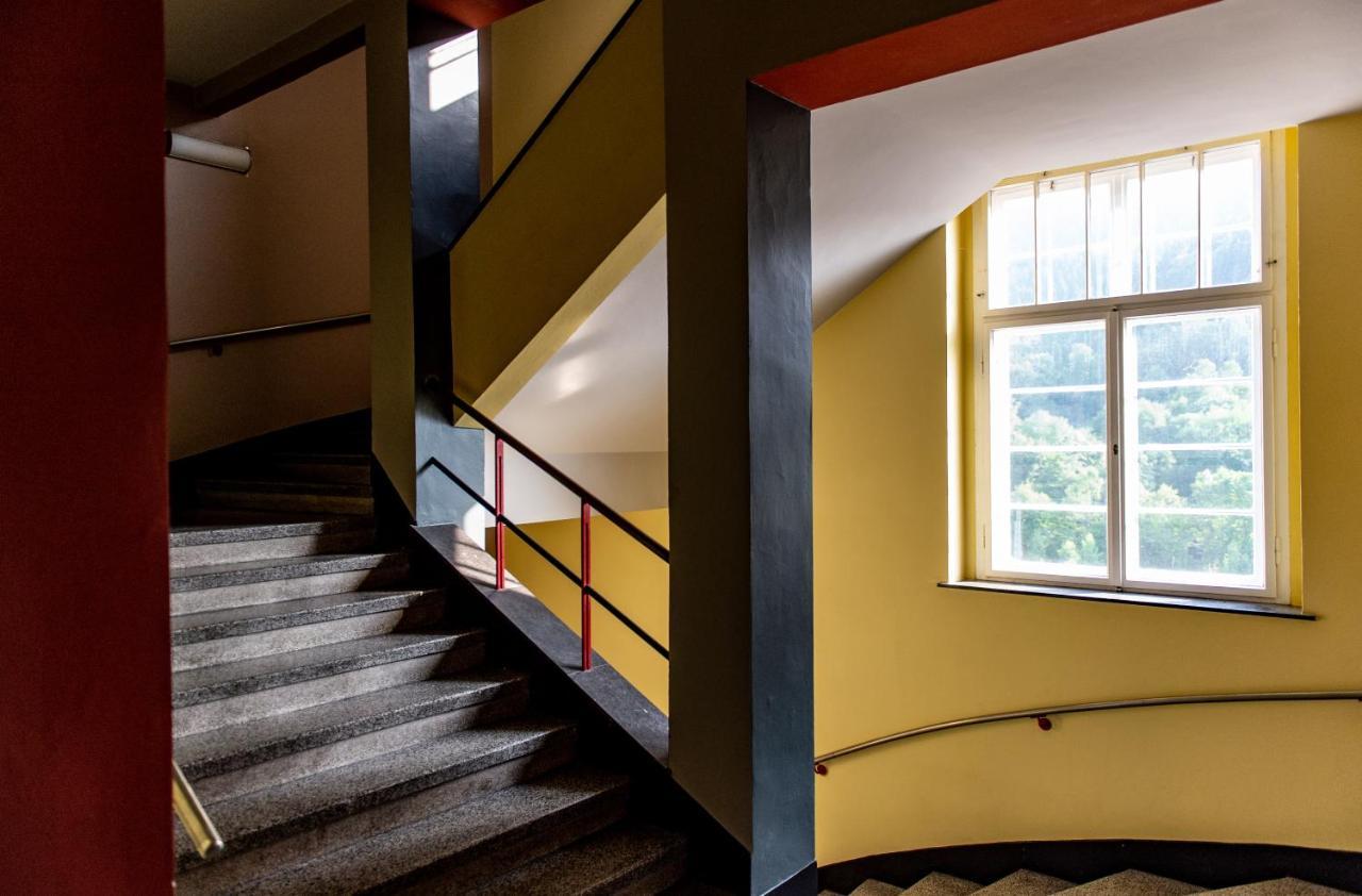 Haus Des Volkes - Das Bauhaushotel Probstzella Kültér fotó